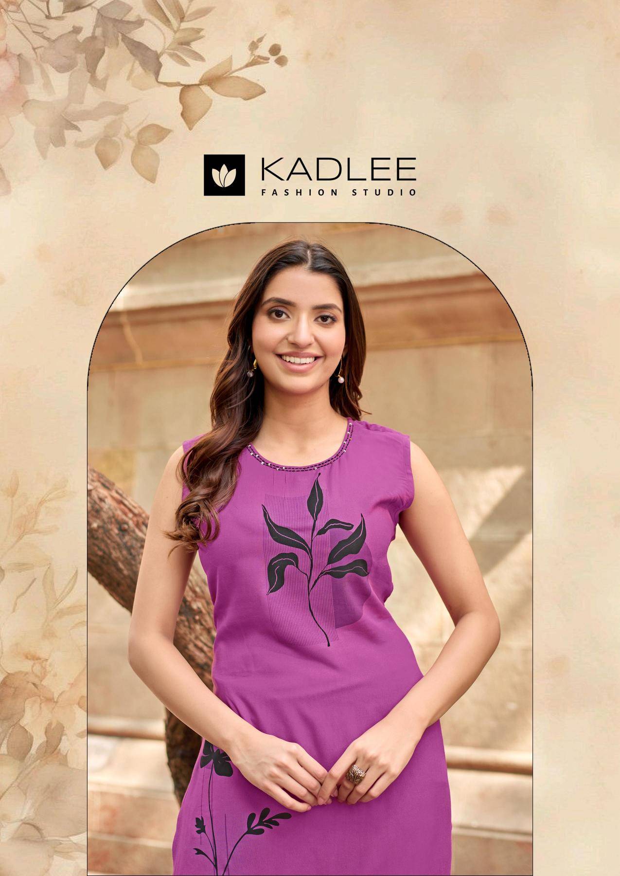 Kadlee rose wood coord set Wholesale designer kurtis in Kolkata